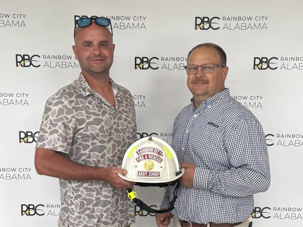 Rainbow City Fire Department Welcomes New Firefighter, Announces Assistant Chief Promotion