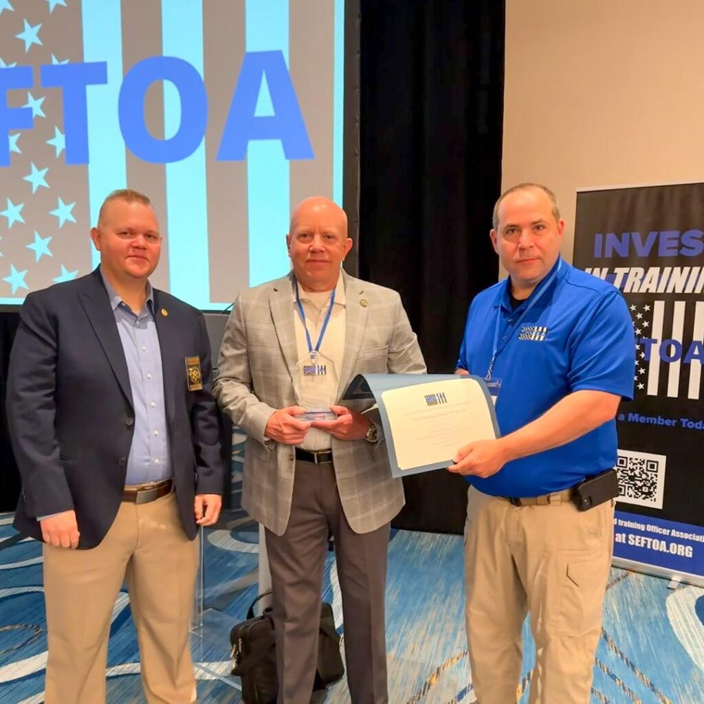 Cherokee County Sgt. Mike Farrell Named SEFTOA Field Training Officer of the Year