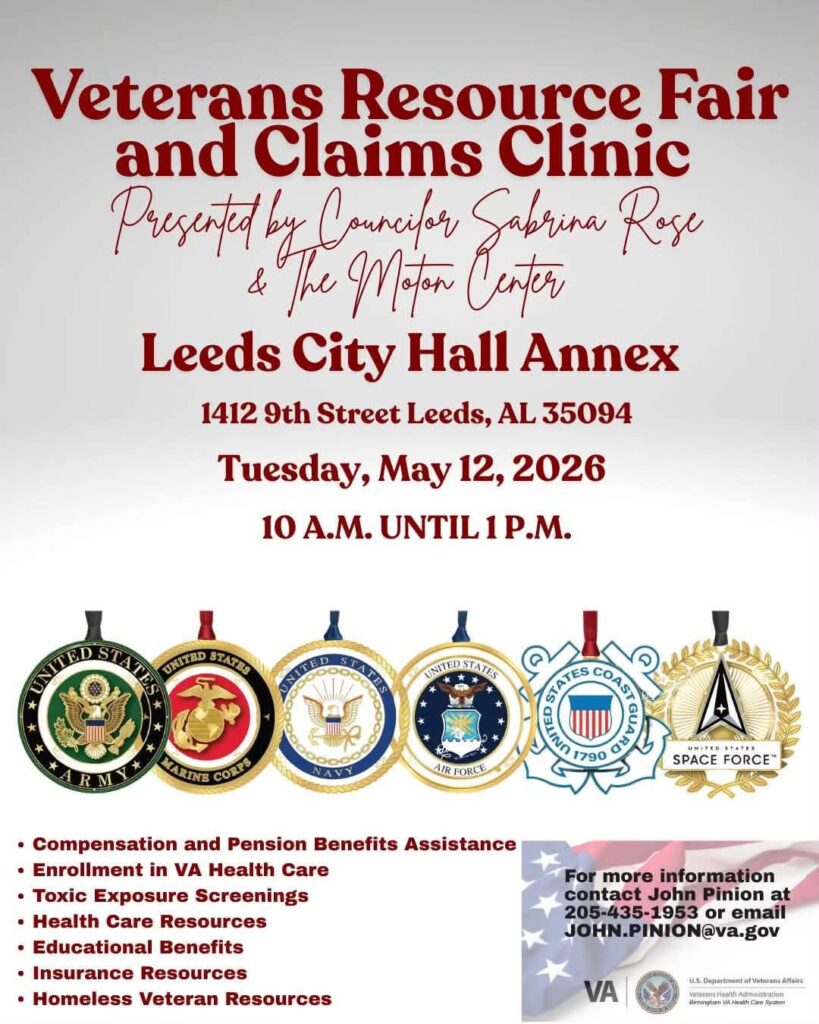 Leeds to Host Veterans Resource Fair May 12