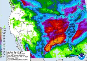 National Weather Service Warns of Heavy Rain, Flooding Concerns Through Weekend