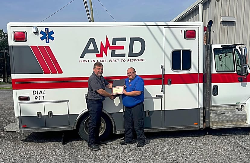 AMED Paramedic Brian Osborne Receives American Heart Association Hero Award