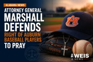 Attorney General Marshall Defends Right of Auburn Baseball Players to Pray