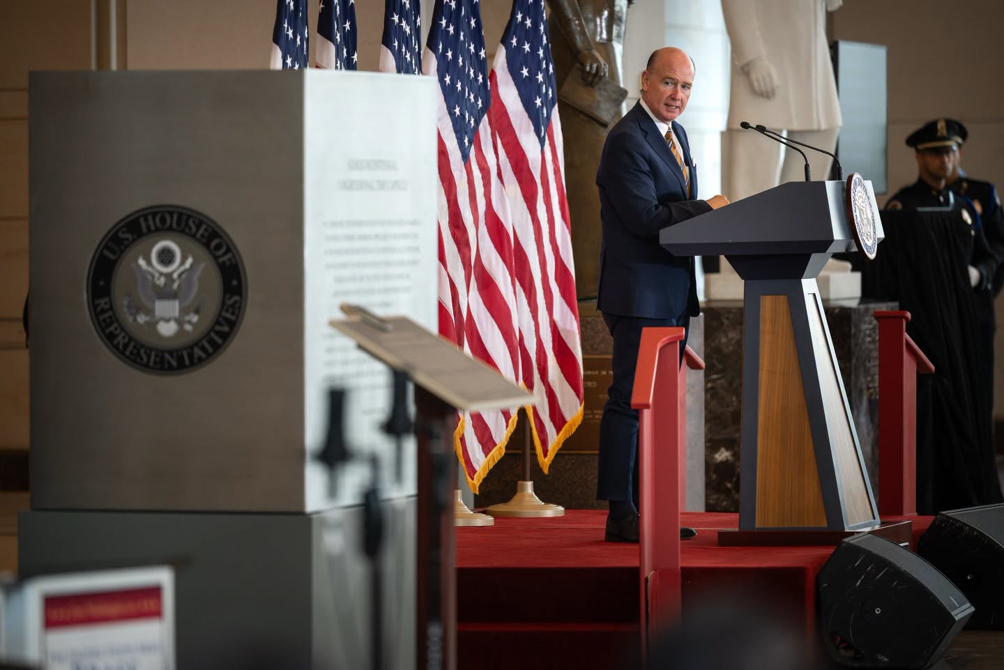 Congressman Aderholt Participates in Unveiling of Congressional Time Capsule for America's 250th Anniversary