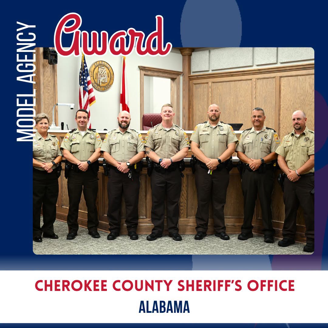 Cherokee County Sheriff's Office Earns Prestigious National Model SRO Agency Award