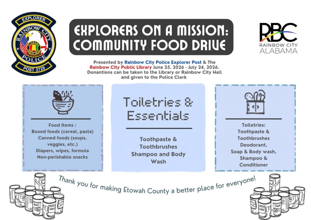 Community Donation Drive to Benefit Etowah County Families Begins June 25
