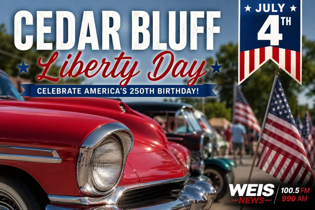 Cedar Bluff Invites Community to Celebrate America's 250th Birthday During Liberty Day Celebration July 4
