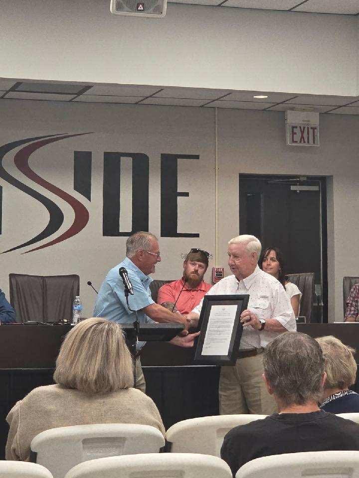 Southside Honors Col. Joe C. Creel as First Hometown Heroes Award Recipient