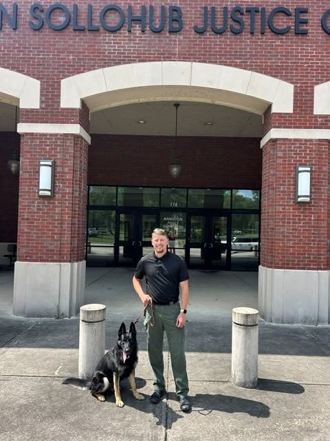 Anniston Police Department Welcomes New K-9 Trooper to Force
