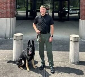 Anniston Police Department Welcomes New K-9 Trooper to Force