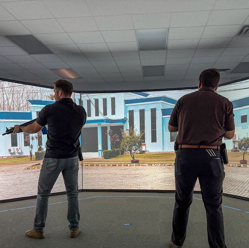 Cherokee County Deputies, School Resource Officers Complete Advanced VirTra Simulator Training