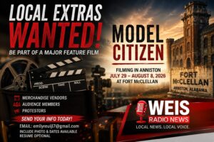 Feature Film "Model Citizen" Seeking Local Extras for Anniston Production