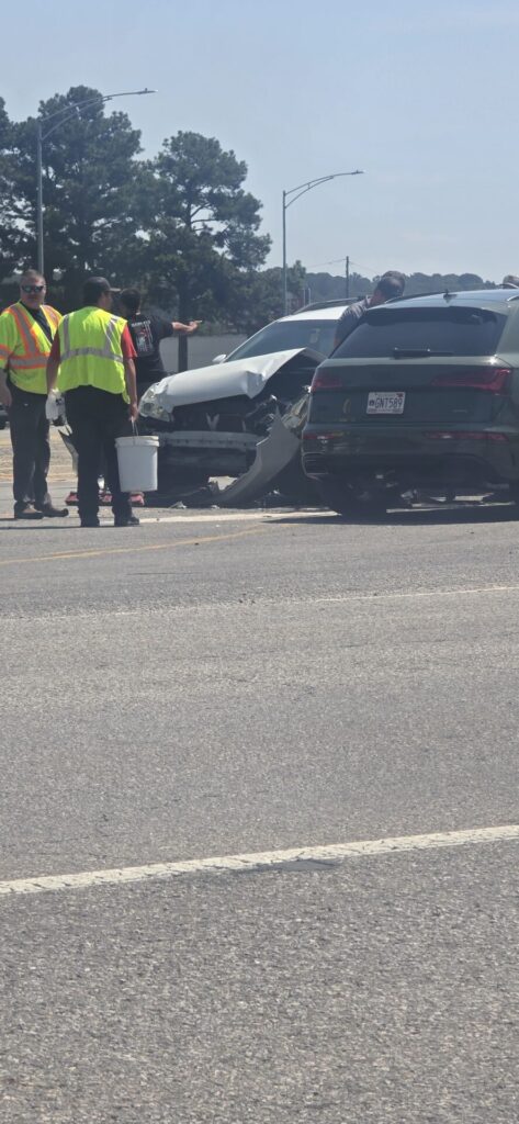 Two-Vehicle Crash Reported at Centre Intersection; No Injuries