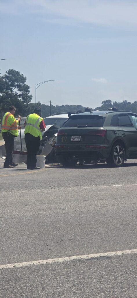 Two-Vehicle Crash Reported at Centre Intersection; No Injuries