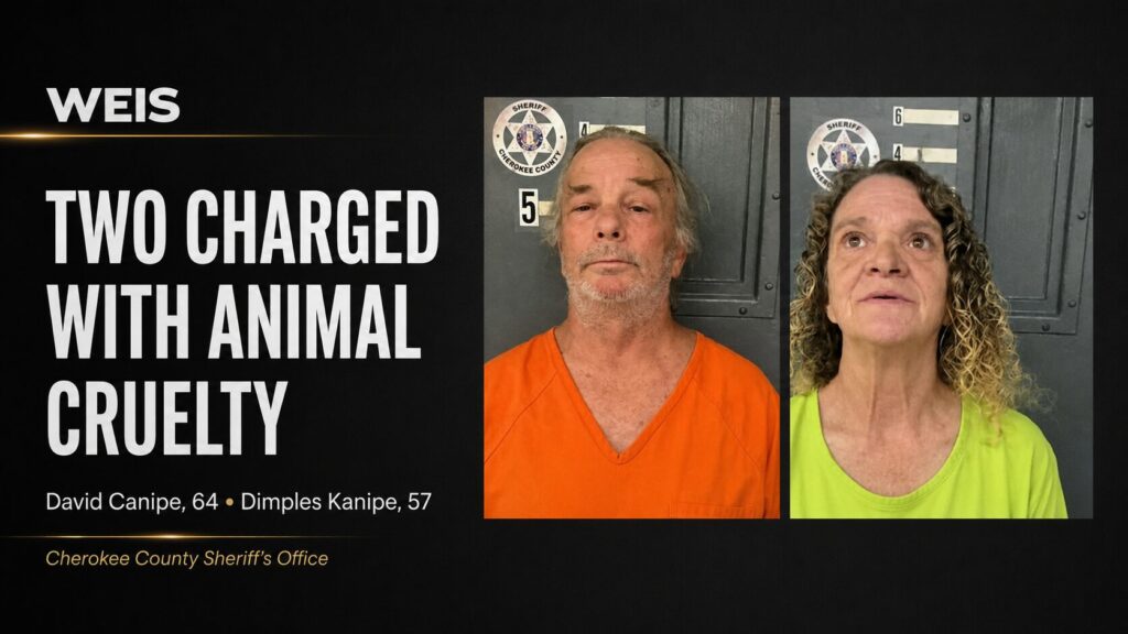 Piedmont residents charged with animal cruelty in Cherokee County