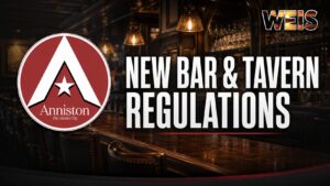 City of Anniston bar and tavern regulations news graphic