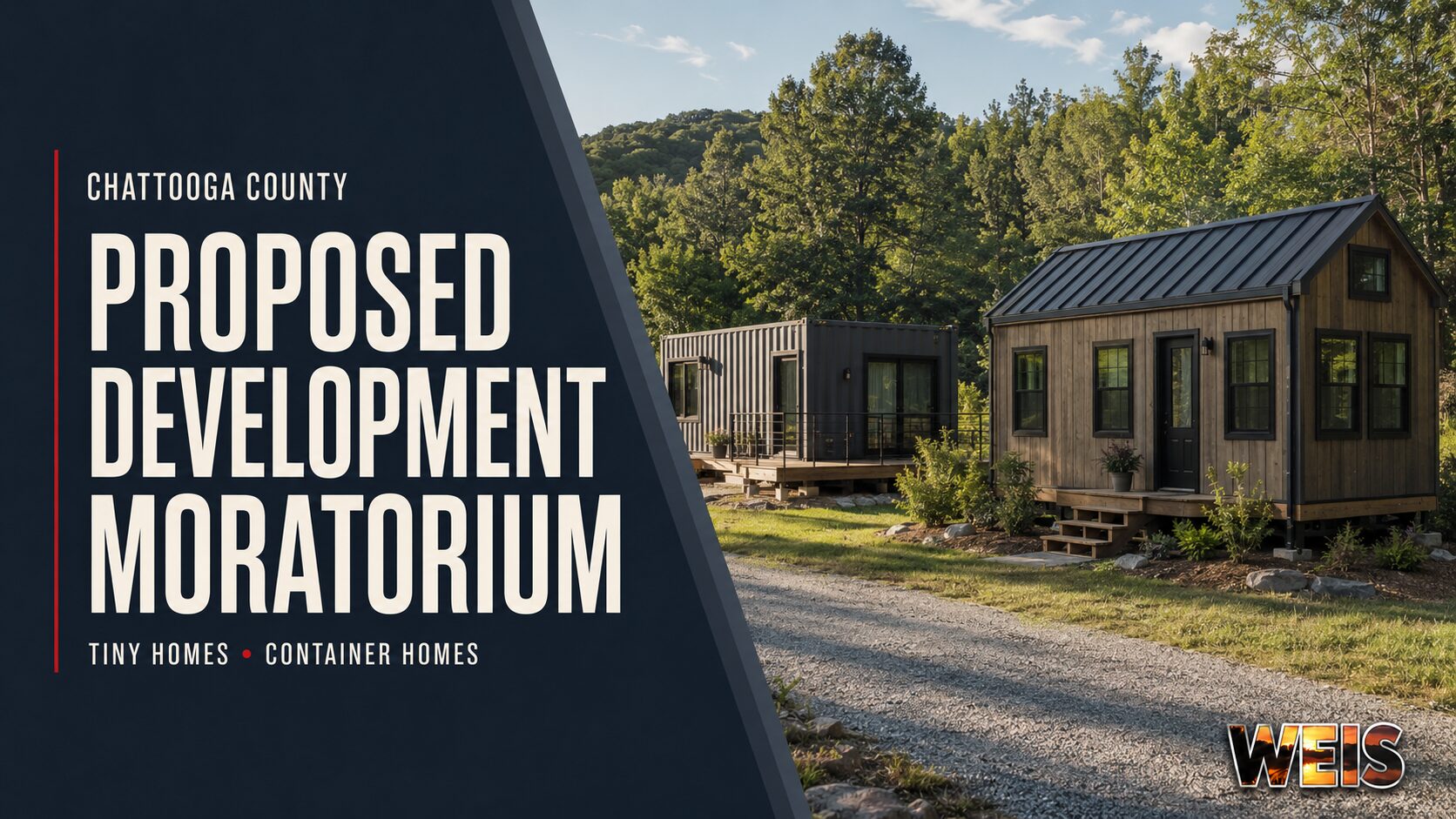 Chattooga County residents can weigh in Wednesday on a proposed temporary moratorium involving tiny homes, container homes, and other nontraditional developments.
