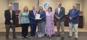 Cherokee County Elder Abuse Awareness Day graphic for the Cherokee County Commission meeting.