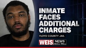 Richard David Whittington faces additional charges following a Floyd County Jail incident in Rome, Georgia.