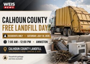 Calhoun County Free Landfill Day Set for July 18