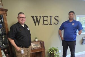 Centre Fire food drive discussed during a WEIS Radio interview with Chief Robert Pace and Joey Weaver