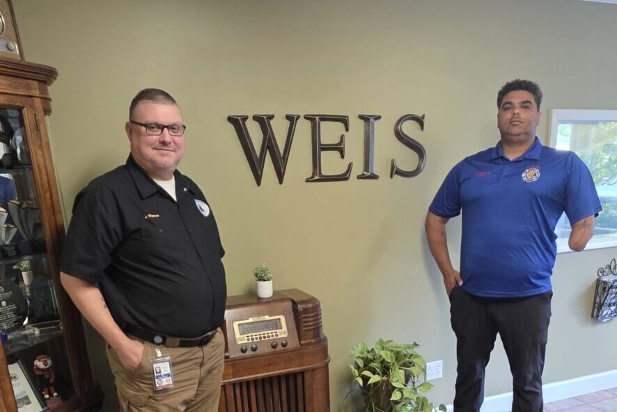 Centre Fire food drive discussed during a WEIS Radio interview with Chief Robert Pace and Joey Weaver