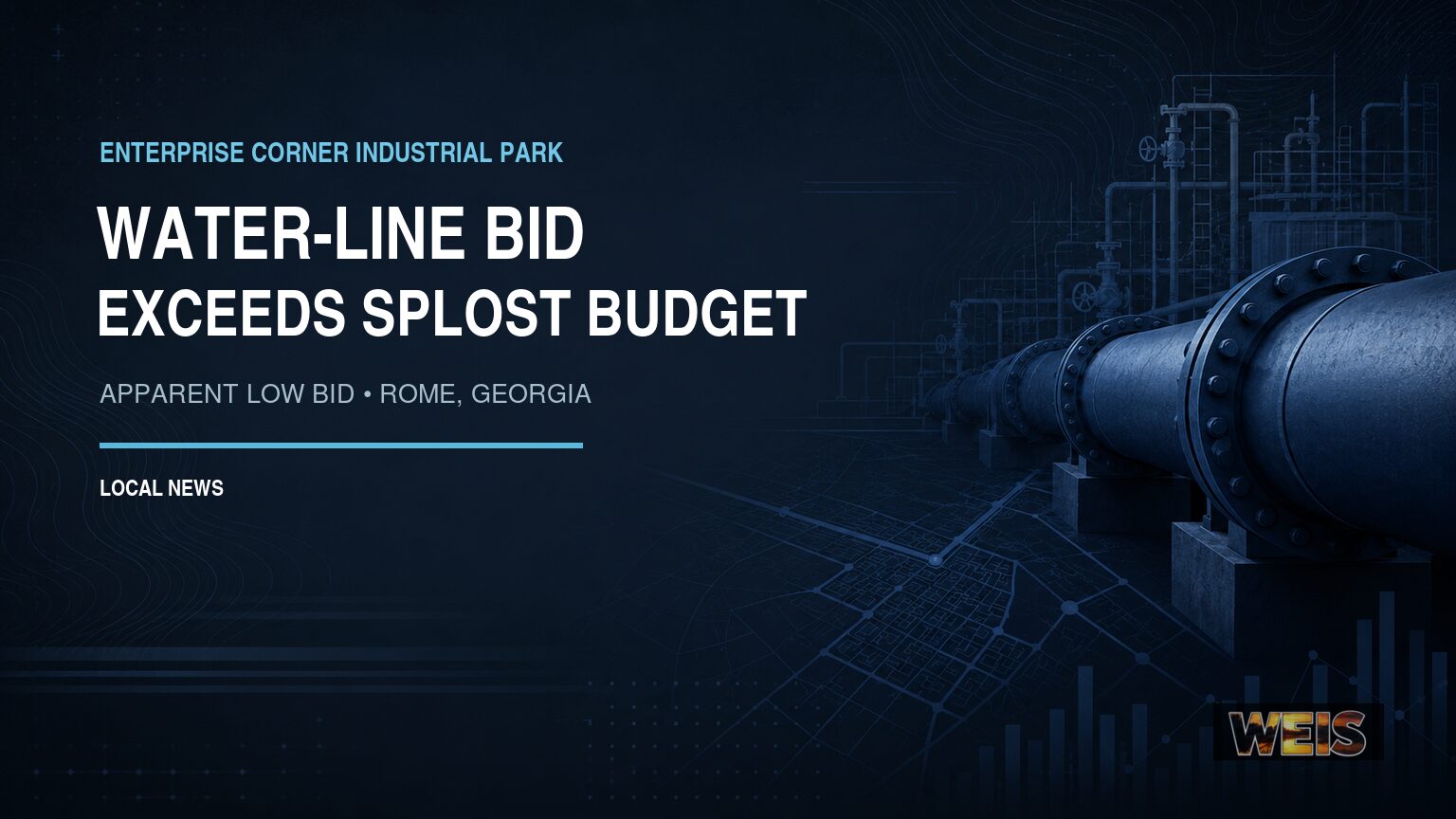 Enterprise Corner water line bid exceeding Rome’s SPLOST project budget