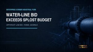 Enterprise Corner water line bid exceeding Rome’s SPLOST project budget