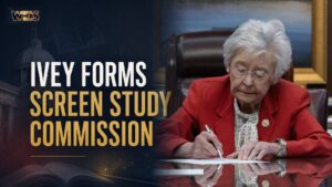 Governor Kay Ivey signs Executive Order 745 establishing the Alabama screen-based instruction commission