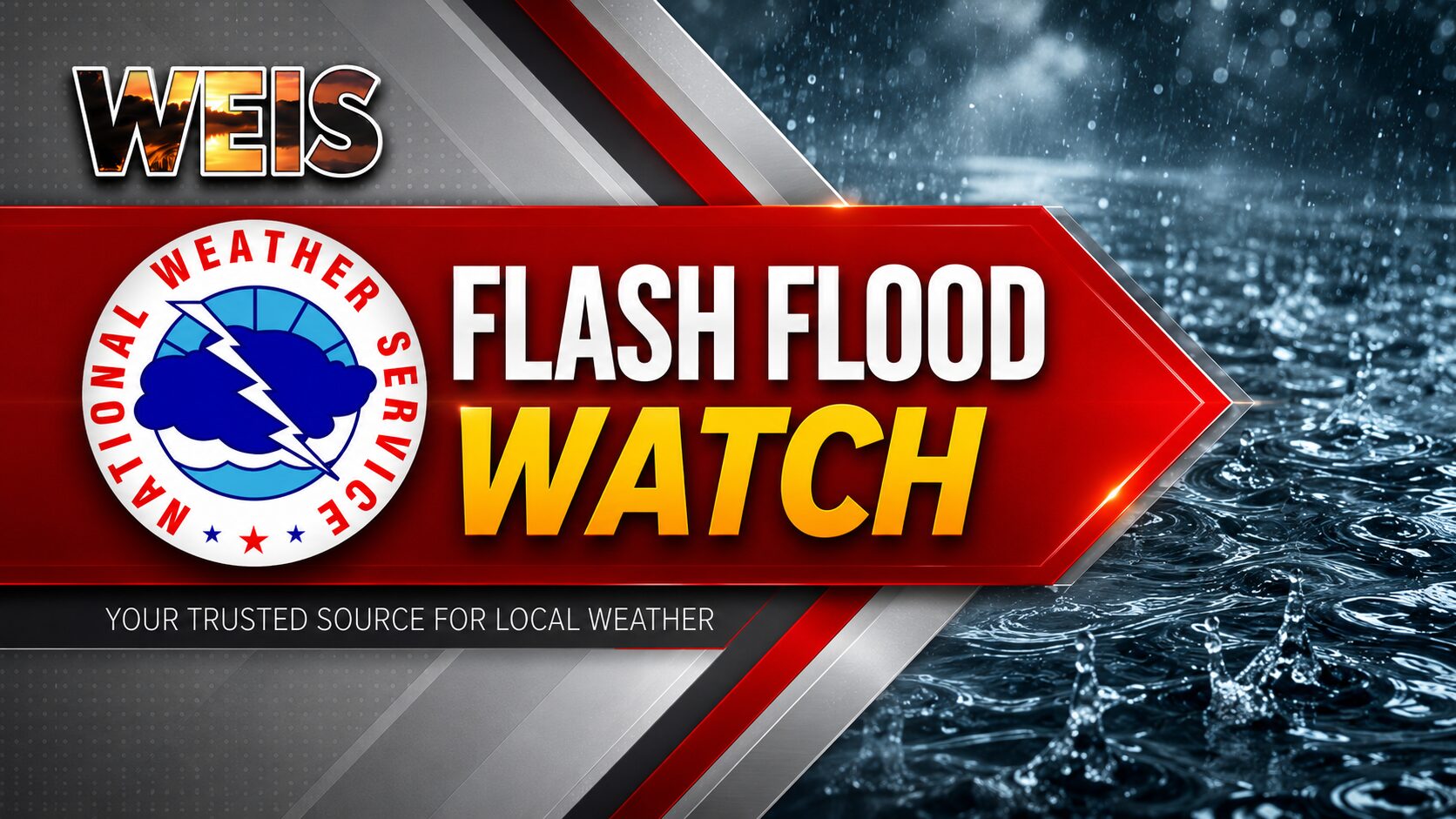 Flood Watch information for Cherokee, Etowah, and Blount counties. Excessive rainfall could cause flooding along rivers, creeks, streams, low-lying areas, and other flood-prone locations.