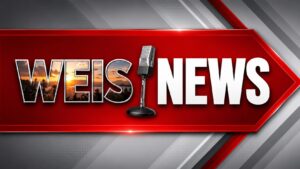 WEIS news graphic about the Centre Police Department arrest following a barbershop dispute off West Main Street