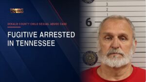 Charles Wayne Hice mugshot with WEIS News header reporting his arrest in Tennessee