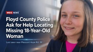 Floyd County Police Ask for Help Locating Missing 18-Year-Old Woman