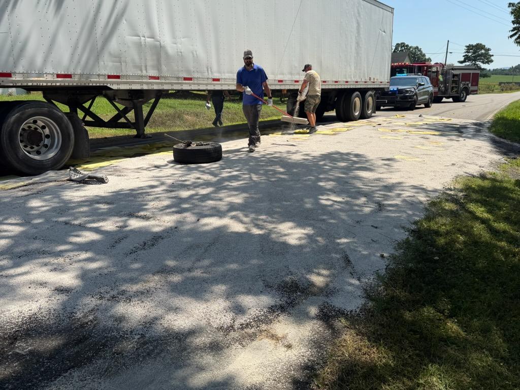 County Road 29 crash involving an 18-wheeler and pickup truck in Rock Run