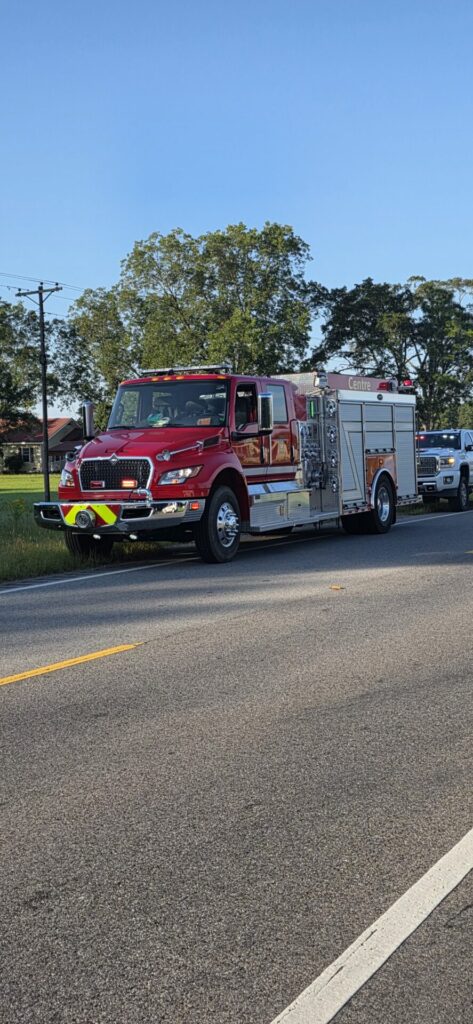 Two-vehicle crash on Cedar Bluff Highway in Centre