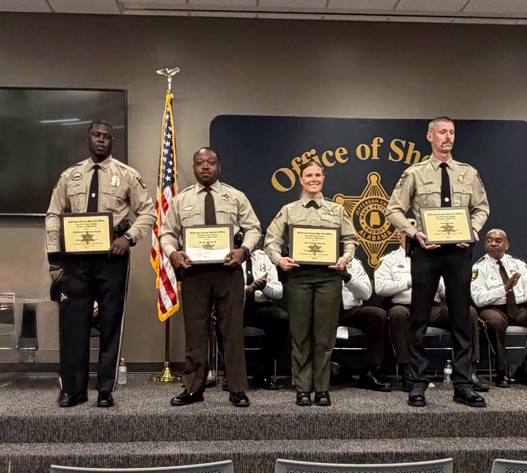 Deputy Erin Woodcock receives Director’s Award at academy graduation