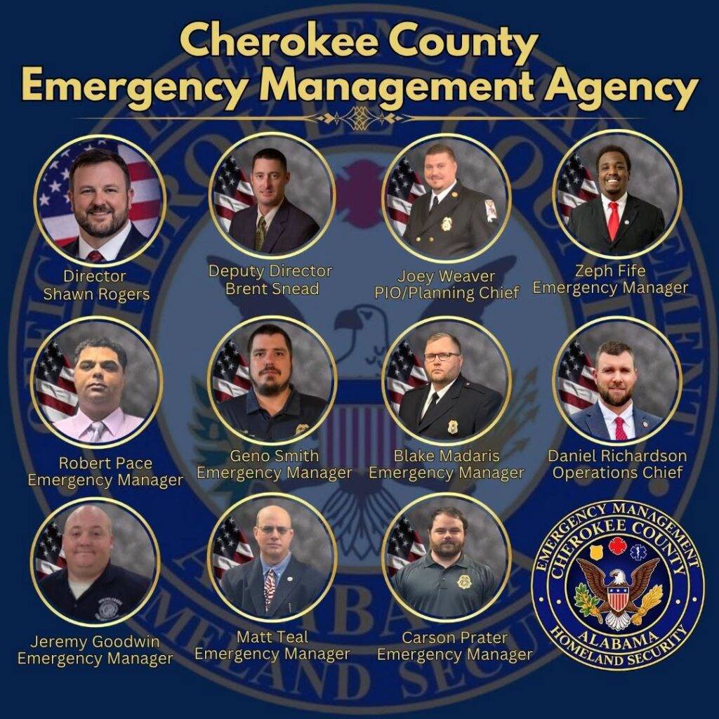 Cherokee County EMA staff members recognized during National Emergency Management Awareness Month
