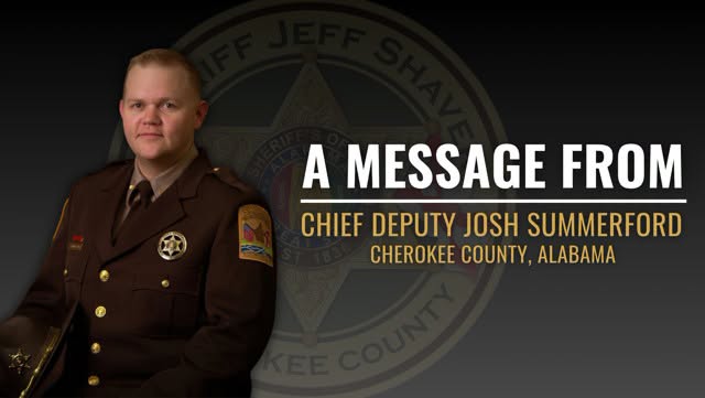 Chief Deputy Josh Summerford online safety warning for parents and children