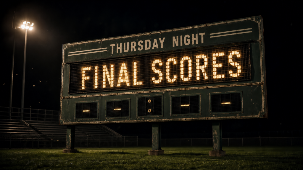 Thursday's Final High School Football Scores