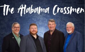 Flyer announcing The Alabama Crossmen at Pleasant Arbor Baptist Church’s homecoming service in Piedmont