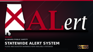 Alabama statewide alert system for flood and disaster warnings