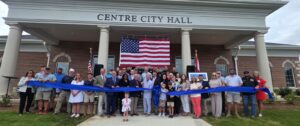 Centre City Hall grand opening and ribbon-cutting ceremony in Centre, Alabama