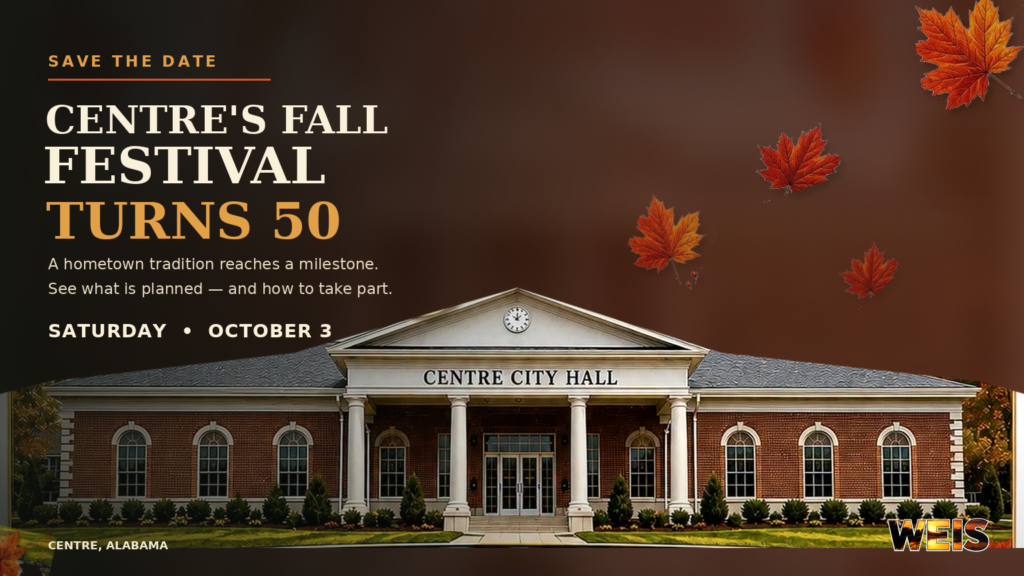 Centre Fall Festival turns 50 on October 3 at Centre City Hall
