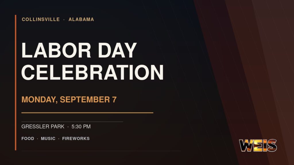 Collinsville Labor Day Celebration featuring food, music, and fireworks at Gressler Park