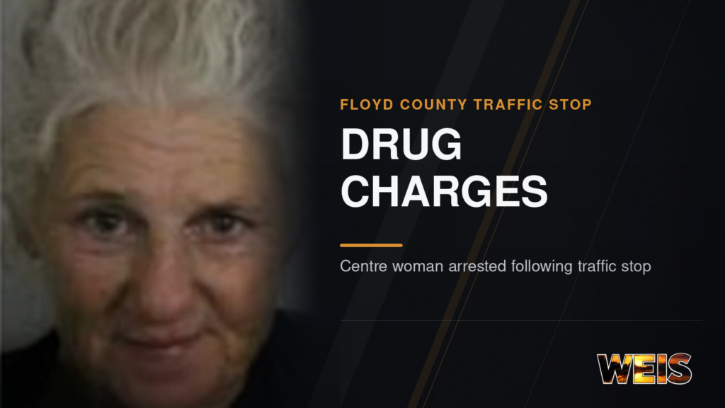 Centre woman faces drug charges after Floyd County traffic stop