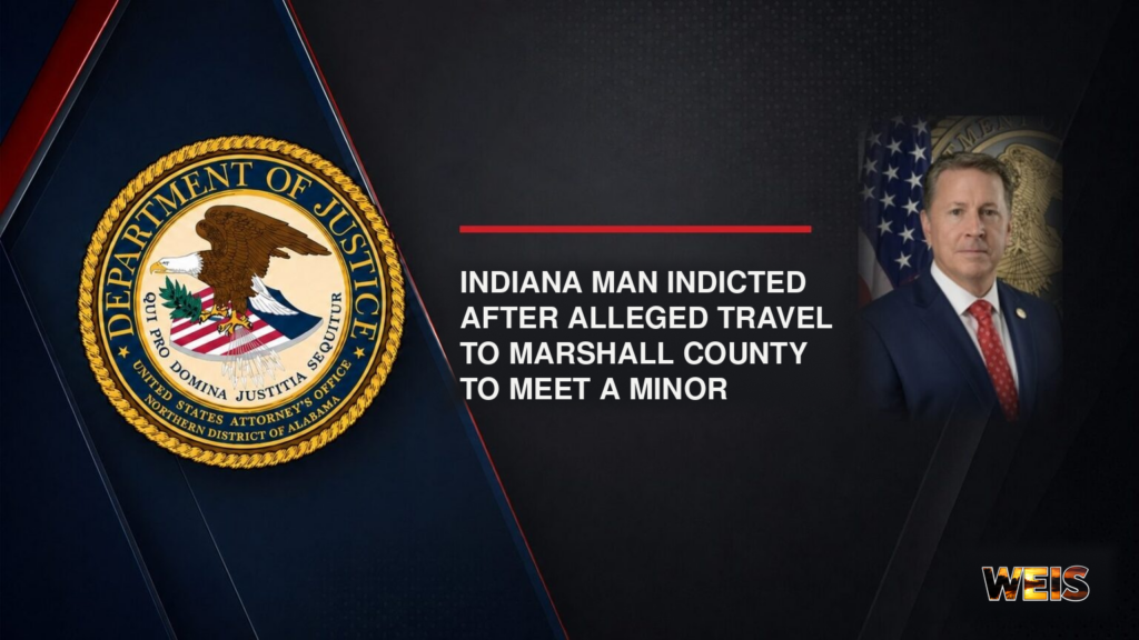 Indiana man indicted in Marshall County case involving alleged travel to meet a minor