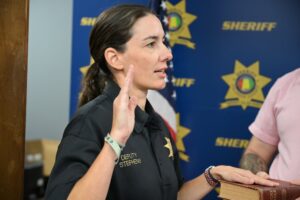 Deputy Kelly Stephens Souder assigned to animal-related investigations with the Calhoun County Sheriff’s Office