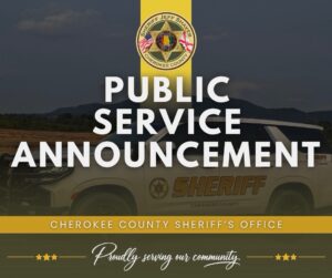 : Cherokee County overnight surveillance footage request