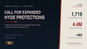Aderholt Affordable Care Act plans and GAO report news header