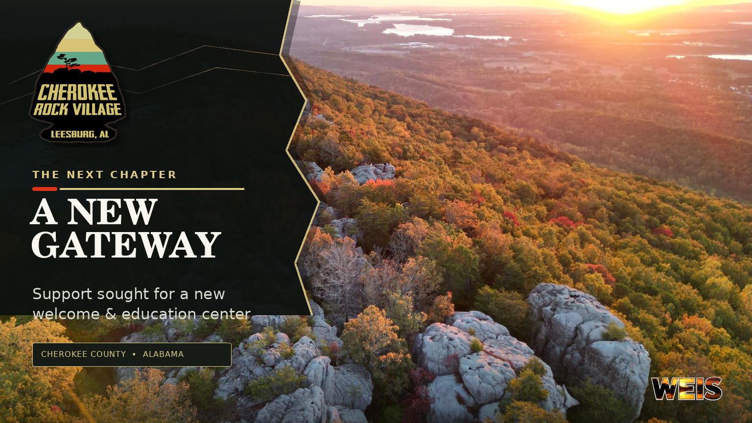 Cherokee Rock Village Seeks Support for New Welcome and Education Center