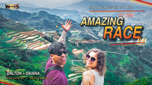 Gadsden State alumnus Dalton Hamby and Daisha Wilks on The Amazing Race